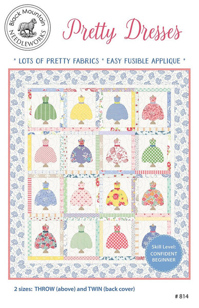 "Cath Kidston" Black Mountain Needleworks Pretty Dresses Quilt Pattern by Black Mountain Needle works