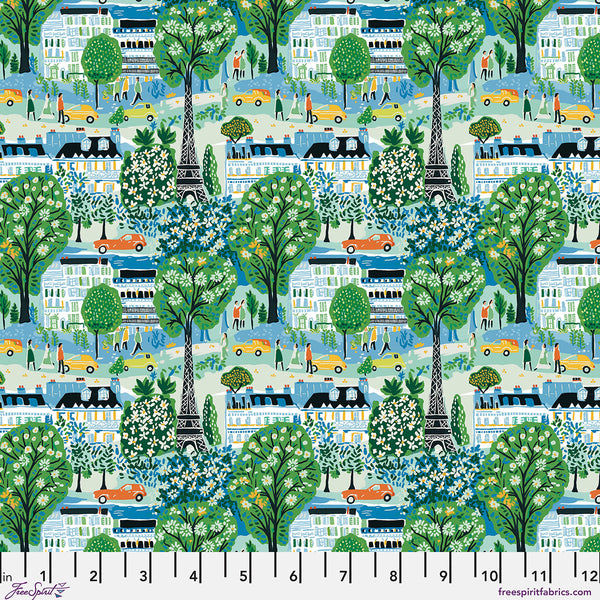 "Stannie & Lloyd" Meet Me In Paris-Sky By August Ellery For Free Spirit