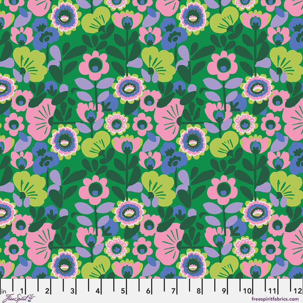 "Stannie & Lloyd" Cucumber Sandwich - Basil By August Ellery For Free Spirit