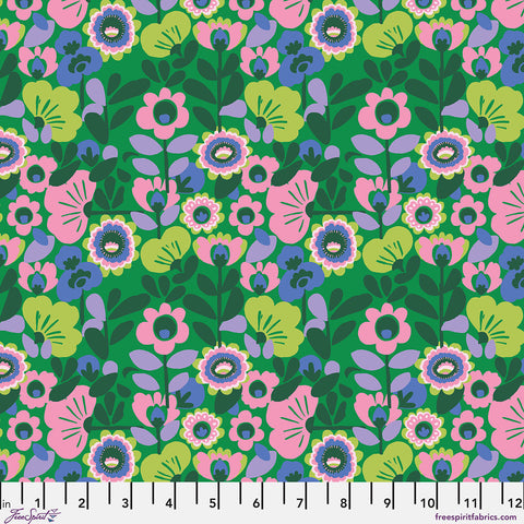 "Stannie & Lloyd" Cucumber Sandwich - Basil By August Ellery For Free Spirit