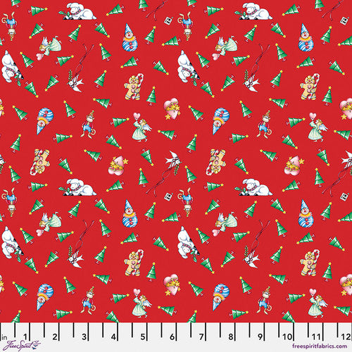 "So Much Joy!"-Christmas Tree Toss by Mary Engelbreit for FreeSpirit