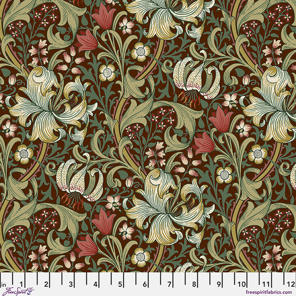 "The Original Morris & Co. Collection" Suffolk Holiday Collection Golden Lily-Ruby by Morris & Co.