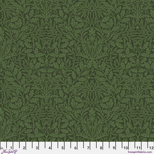 "The Original Morris & Co. Collection" Suffolk Holiday Collection Pure Acorn - Olive by Morris & Co.