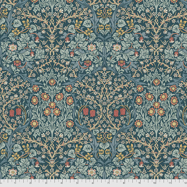 "The Original Morris & Co. Collection" Blackthorn - Indigo  by Morris & Co. for FreeSpirit