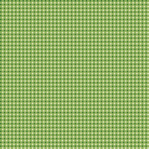 "Aunt Grace Goes Scrappy"-Dots Green by Judie Rothermel for Marcus Fabrics
