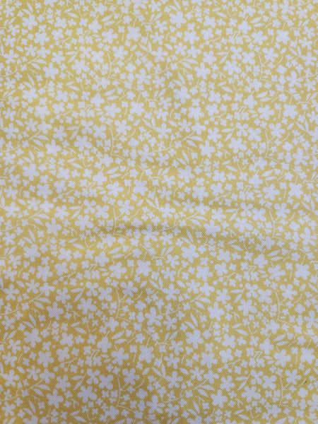 "Merry Go Round"-Soft Mini Vine Yellow by Windham Fabrics