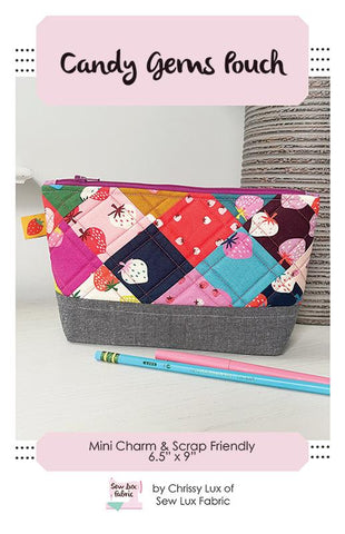Candy Gems Pouch by Sew Lux Fabric