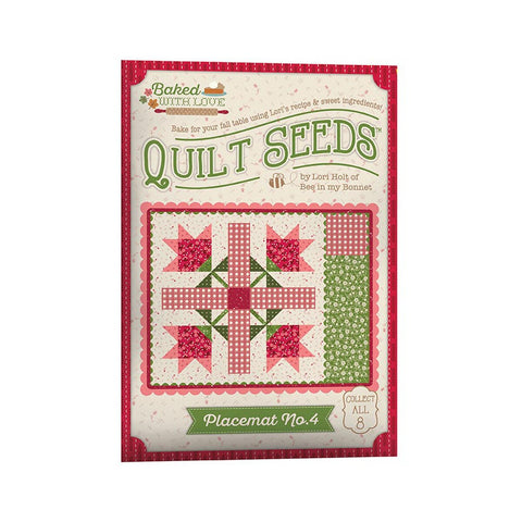 "Baked with love" Quilt Seeds™ Pattern Placemat No. 4 by Lori Holt for Riley Blake