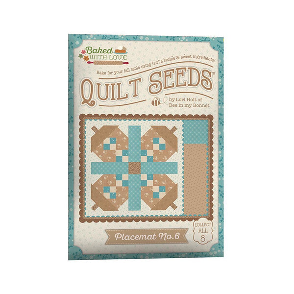 "Baked with love" Quilt Seeds™ Pattern Placemat No. 6 by Lori Holt for Riley Blake