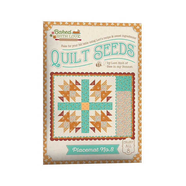 "Baked with love" Quilt Seeds™ Pattern Placemat No. 8 by Lori Holt for Riley Blake