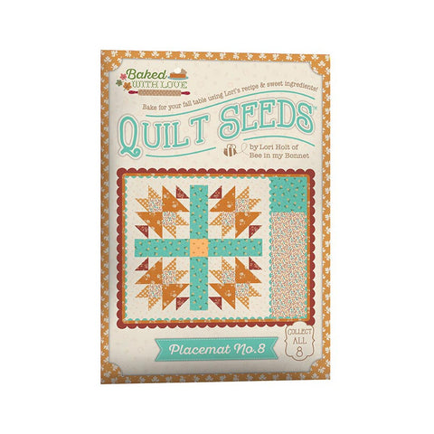"Baked with love" Quilt Seeds™ Pattern Placemat No. 8 by Lori Holt for Riley Blake