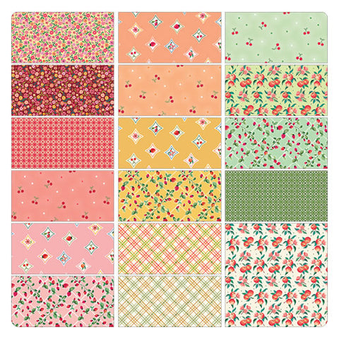 "Peaches & Cream" Strip-pies by Kari Mathews for Benartex