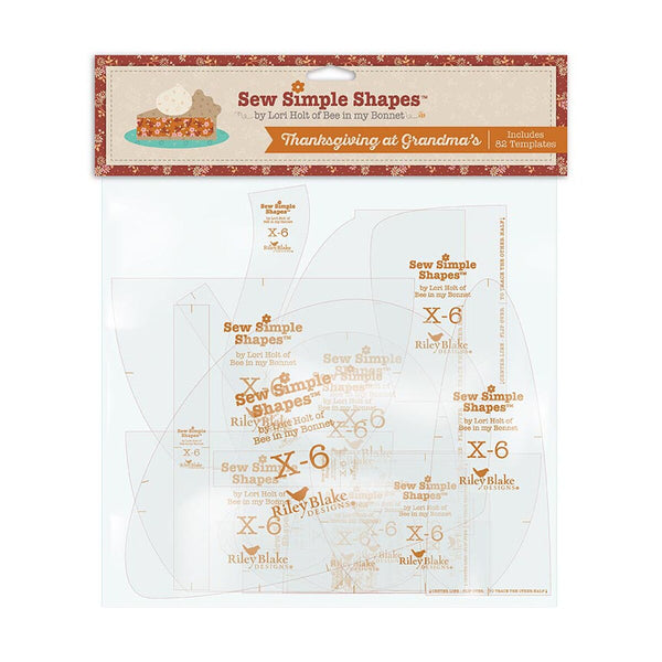 "Baked With Love" Sew Simple Shapes by Lori Holt for Riley Blake