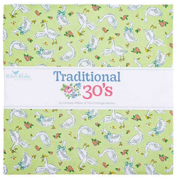 "Traditional 30s" 5" Stacker By Lindsay Wilkes For Riley Blake