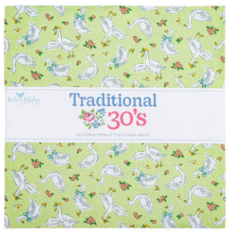"Traditional 30s" 5" Stacker By Lindsay Wilkes For Riley Blake