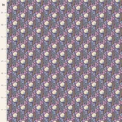 "Sanctuary"-Cottonfield Eggplant by Tone Finnanger for Tilda
