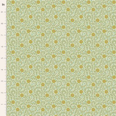"Sanctuary"-Daisydream Pistachio by Tone Finnanger for Tilda