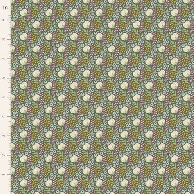 "Sanctuary"- Cottonfield Greygreen by Tone Finnanger for Tilda