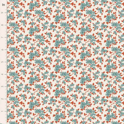 "Village Life" Ruth Teal by Tone Finnanger for Tilda PRE-SALE