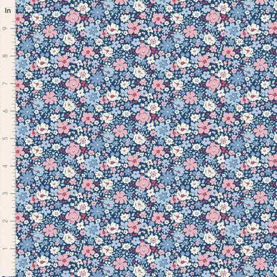 "Village Life" Esther Blue by Tone Finnanger for Tilda PRE-SALE