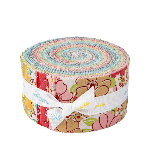 "Mercantile"- 40 pc Rolie Polie by Lori Holt for Riley Blake