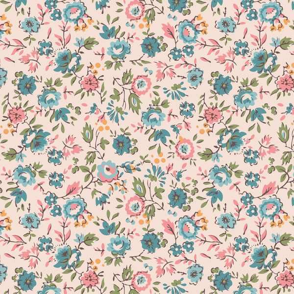 "Piece & Plenty"- Wide Back Piece & Plenty Floral Latte