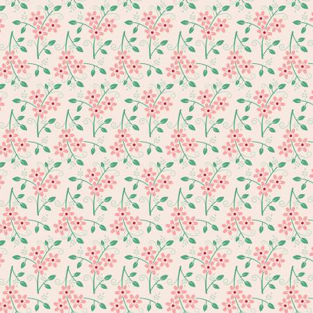 "Berry & Sage"- Wide Back Bouquet Latte