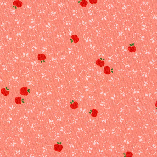 "Apple Blossom"- Coral by Vanessa Lillrose for Robert Kaufman