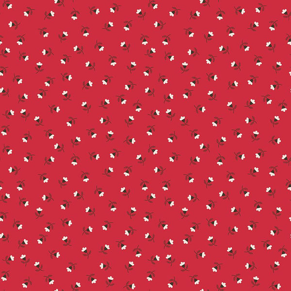 "Autumn"-Blossom Riley Red by Lori Holt of Bee in My Bonnet for Riley Blake