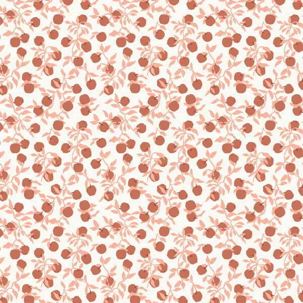 "Primrose & Parsley" Natural Apples by Poppie Cotton for Checker