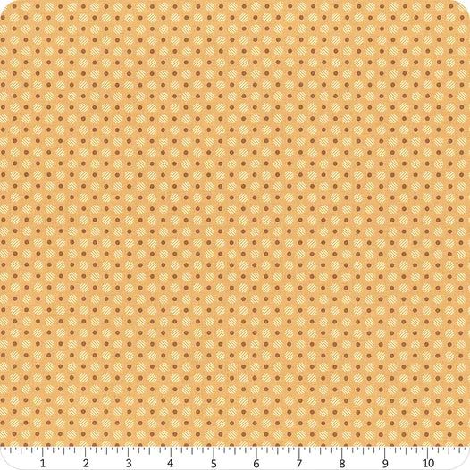 "Denim & Daisy" Polka Dot Daisy By Lori Holt For Riley Blake