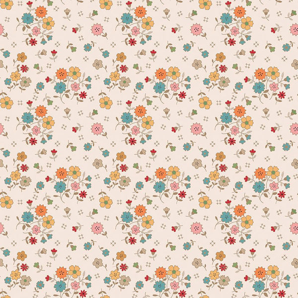 "Autumn"-Floral Latte by Lori Holt of Bee in My Bonnet for Riley Blake