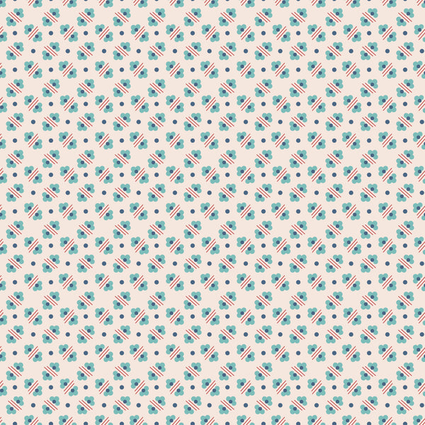 "Americana"-Harriet Latte by Lori Holt of Bee in My Bonnet for Riley Blake