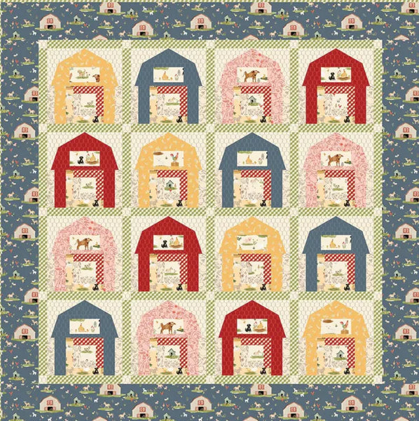 "Lil Farm Friends" I Spy Farm Quilt Kit by Kelsey Carlson for Riley Blake