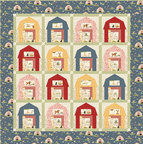 "Lil Farm Friends" I Spy Farm Quilt Kit by Kelsey Carlson for Riley Blake