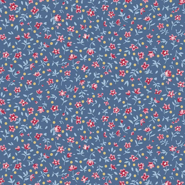 "Village Life" Mae Blue by Tone Finnanger for Tilda PRE-SALE