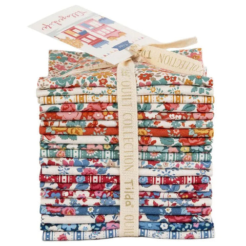 "Village Life" Fat Eight Bundle 20 fabrics by Tone Finnanger for Tilda PRE-SALE