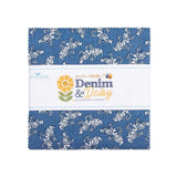 "Denim & Daisy" 5" Stacker By Lori Holt For Riley Blake