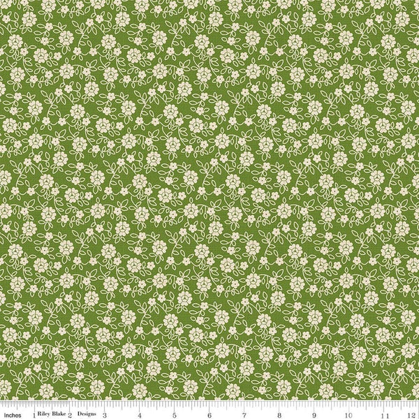 "Baked With Love" Family Olive By Lori Holt for Riley Blake