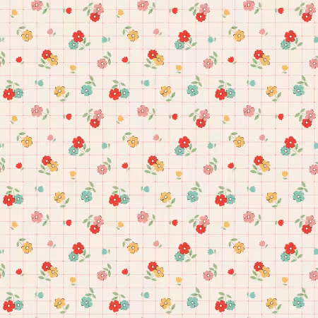 "Farmhouse Fancy" Tea Towel Multi by Poppie Cotton