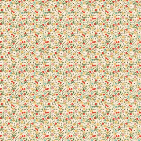 "Farmhouse Fancy" Fruit Salad Natural  by Poppie Cotton