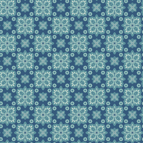 "Americana"-Parade Dark Denim by Lori Holt of Bee in My Bonnet for Riley Blake