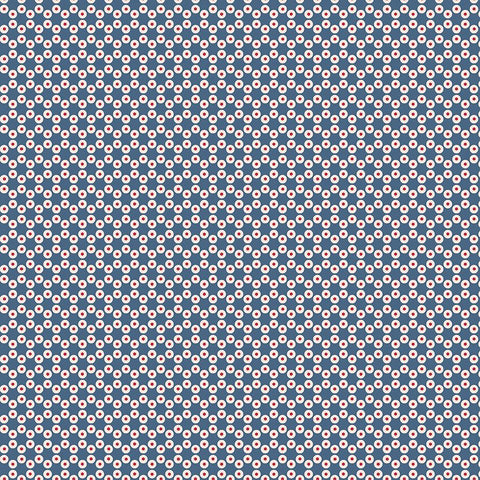 "Americana"-Patriot Dark Denim by Lori Holt of Bee in My Bonnet for Riley Blake
