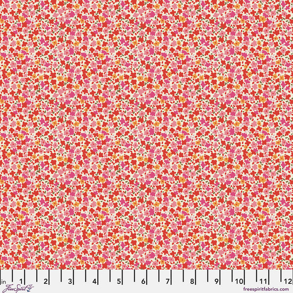 "Petite Prints" Ditsy - Rosehip By August Ellery For Free Spirit