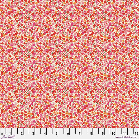 "Petite Prints" Ditsy - Rosehip By August Ellery For Free Spirit