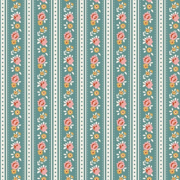 "Village Life" Agnes Teal by Tone Finnanger for Tilda PRE-SALE