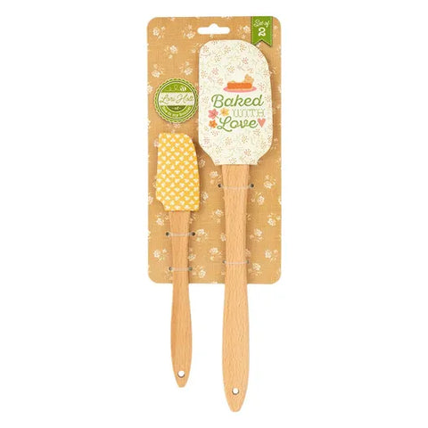 "Baked with love" Spatula Set by Lori Holt for Riley Blake