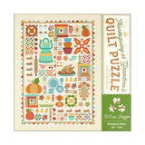 "Baked with love" Thanksgiving at Grandma's Quilt Puzzle by Lori Holt for Riley Blake
