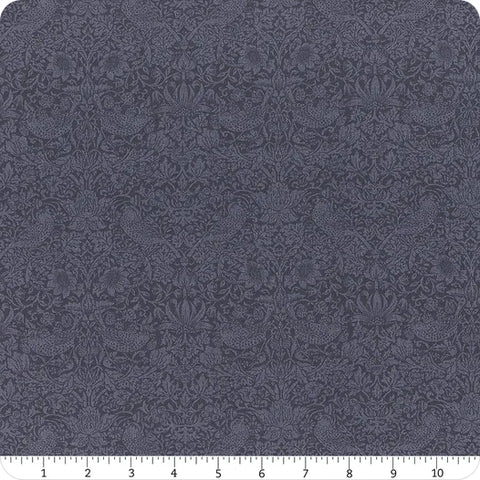 "The Original Morris & Co. Collection" Tonal Strawberry Thief - Inky Fingers by William Morris for Freespirit