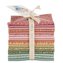 "Something Blue" Applique-Flowers-Fat Eight-Bundle by Tone Finnanger for Tilda